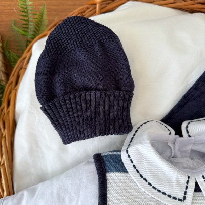  Saída de Maternidade David - Azul Marinho